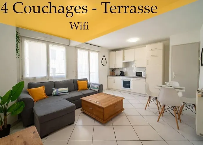 Appartement Tout Equipe Avec Terrasse 4 Couchages